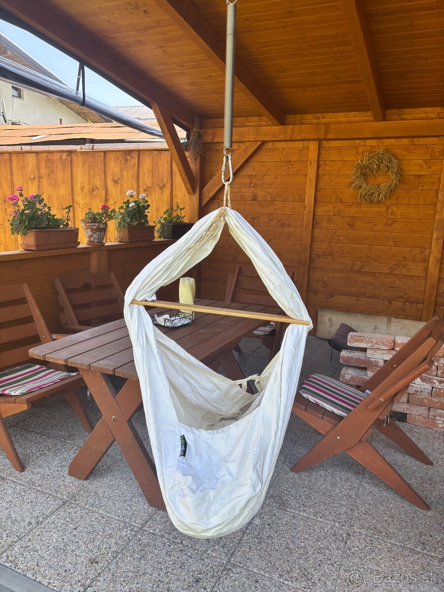 Baby vak - závesná textilná hojdačka pre deti