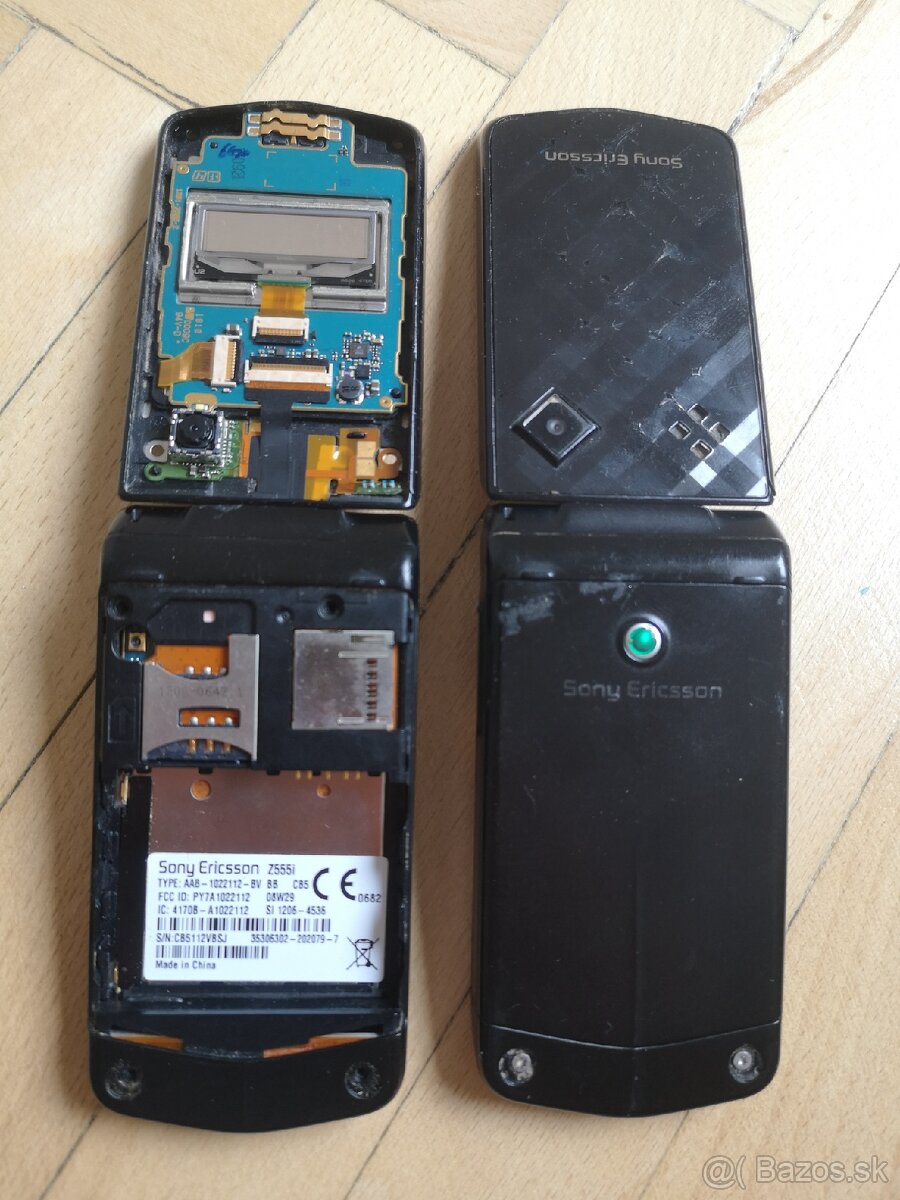 Sony Ericsson Z555i NA NÁHRADNÉ DIELY