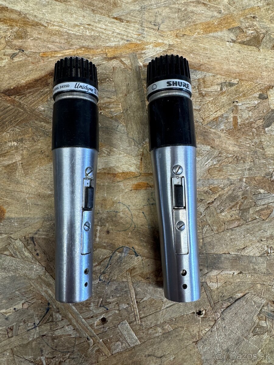 Mikrofony shure 545SD a 588SB
