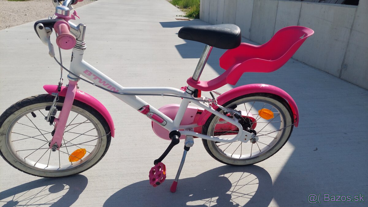 Predám detský bicykel z Decathlonu 16"