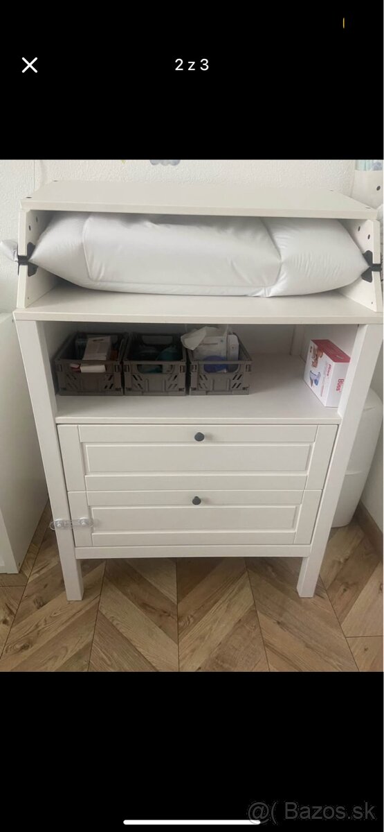 Prebaľovací pult IKEA