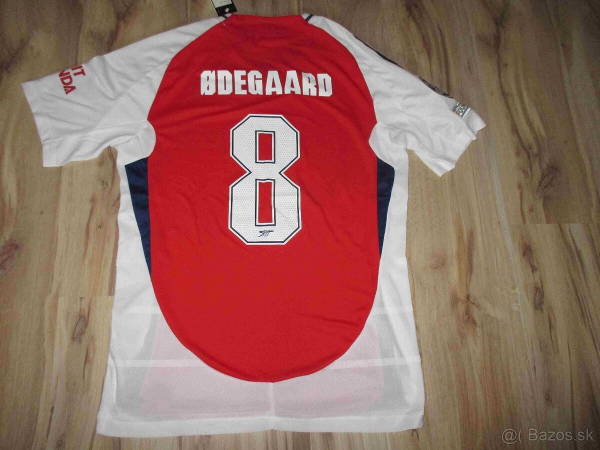 Futbalový dres Arsenal Londýn 2024/25 Odegaard LM