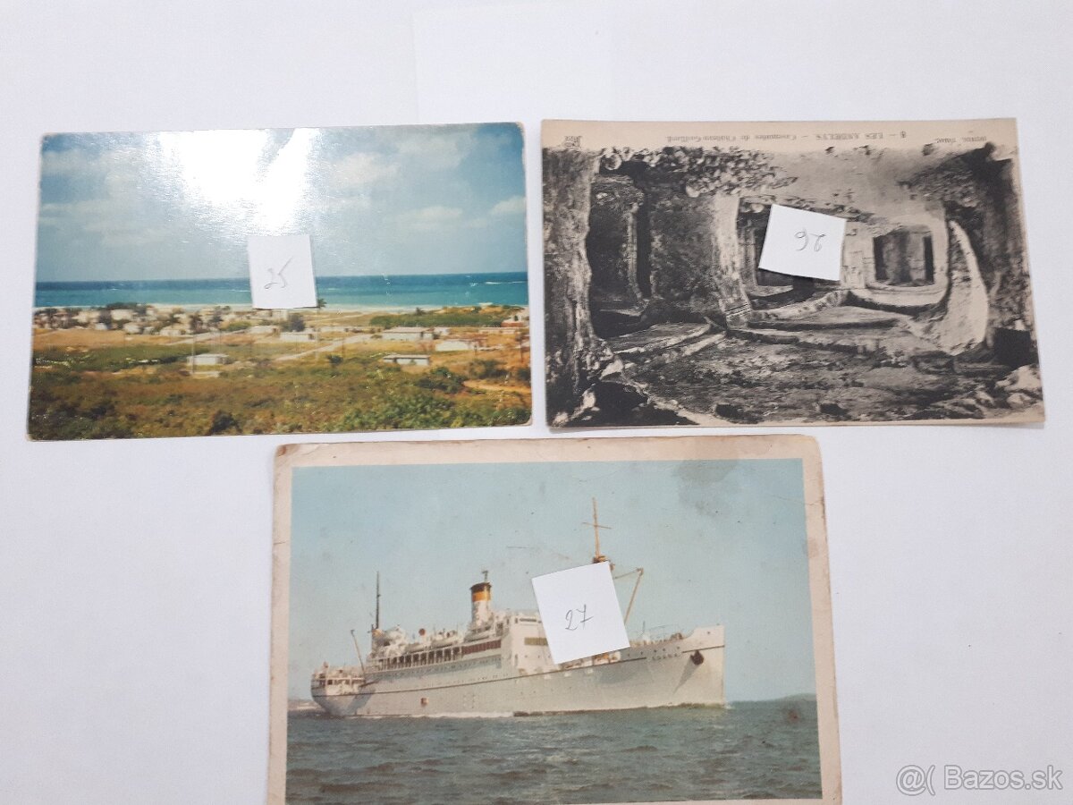 Stare pohladnice R-U a svet