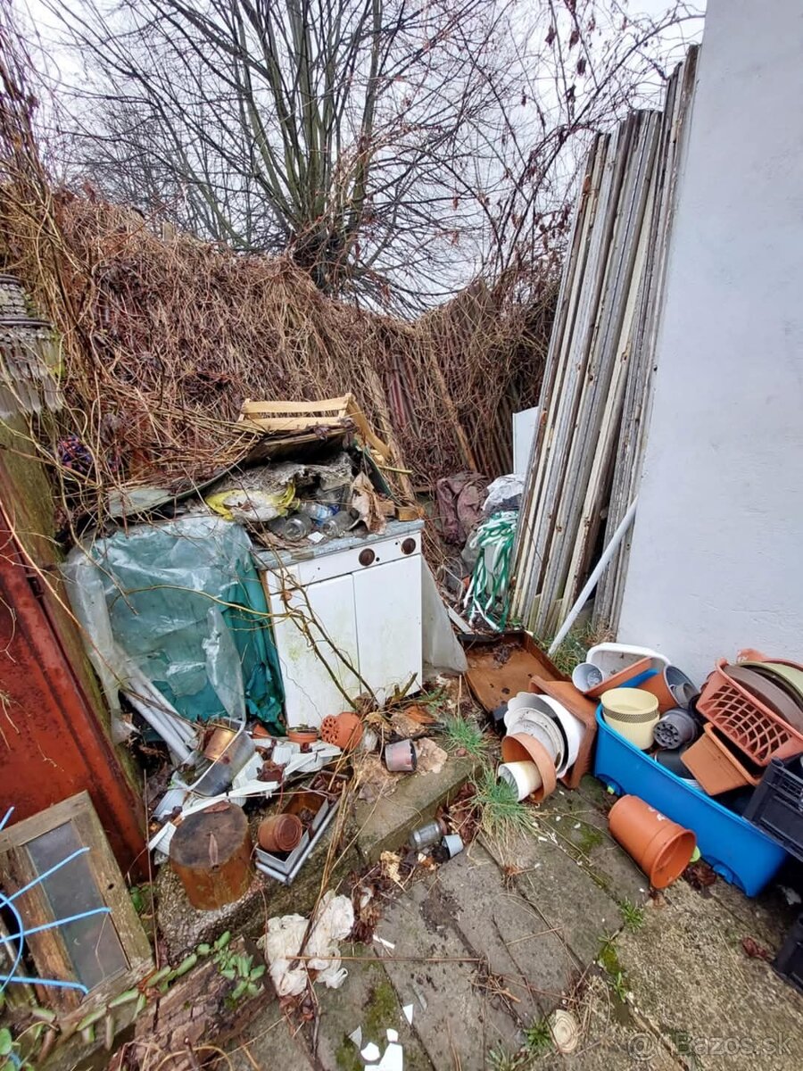 KOMPLETNÉ VYPRATAVANIE S ODVOZOM ODPADU