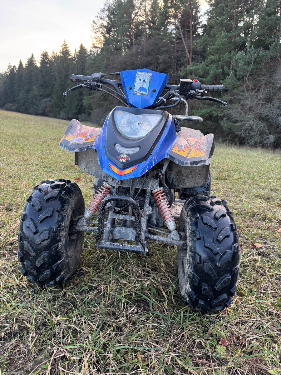 Predám jedinečnú atv 90cc 2T
