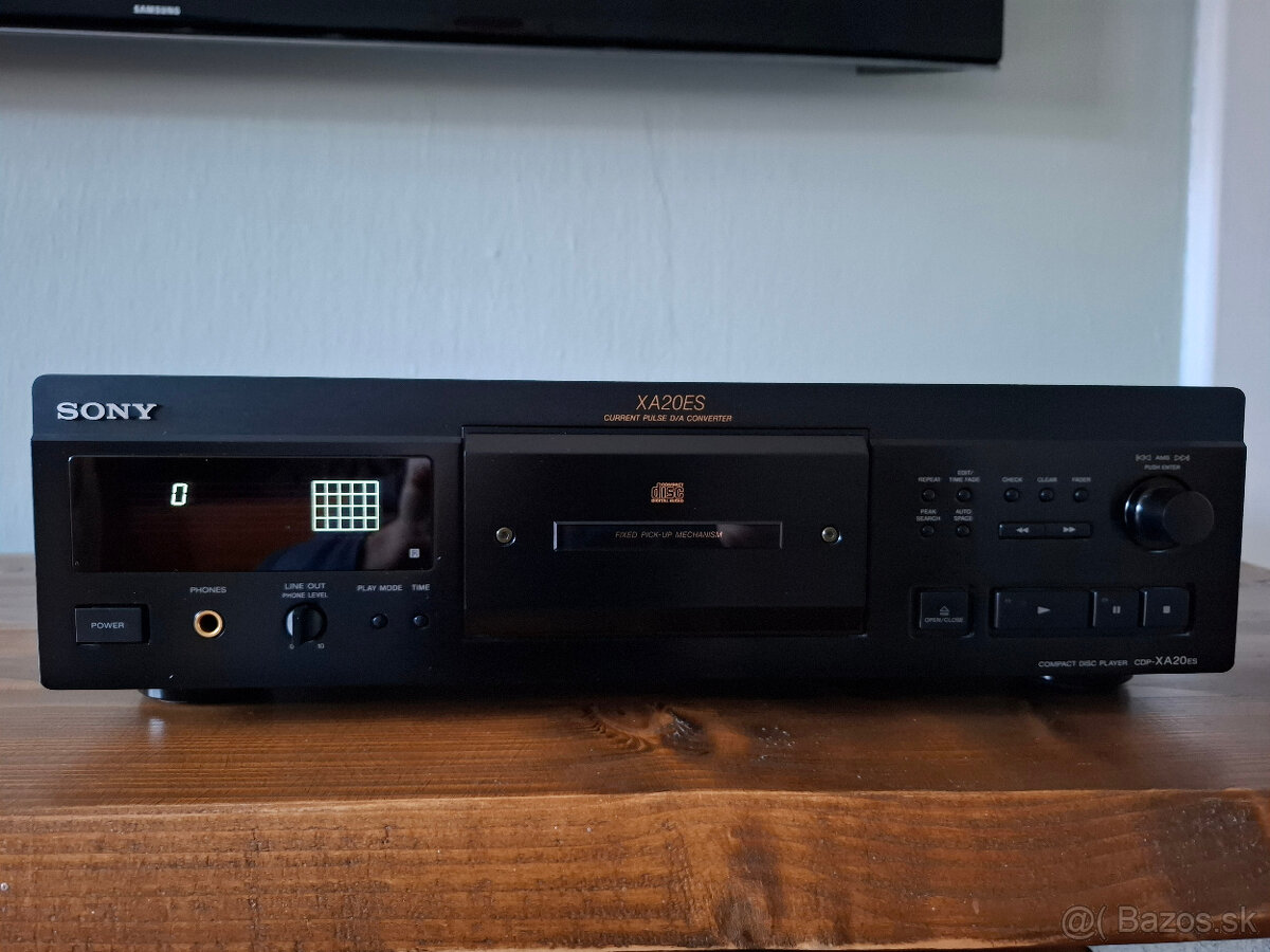 SONY CDP-XA20ES TOP stav