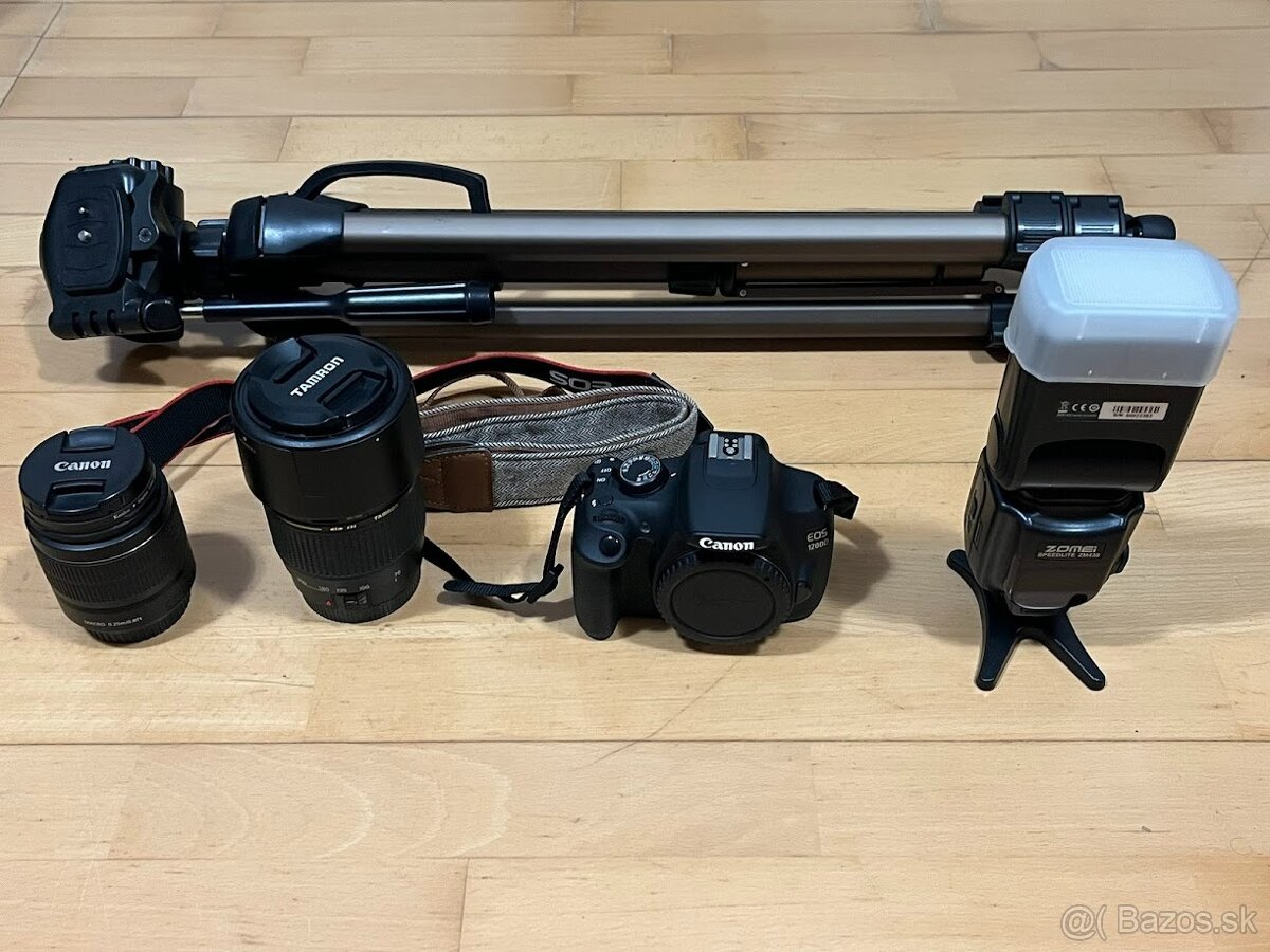 Canon EOS 1200d + príslušenstvo