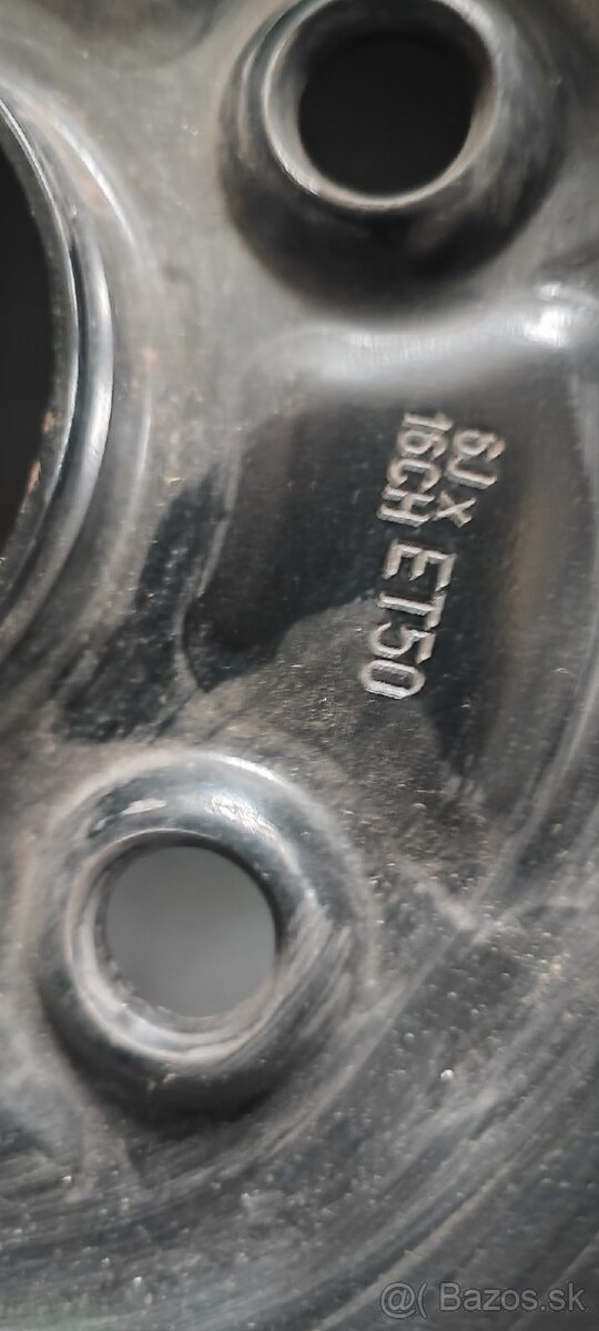 Plechové disky 6Jx16 ET50