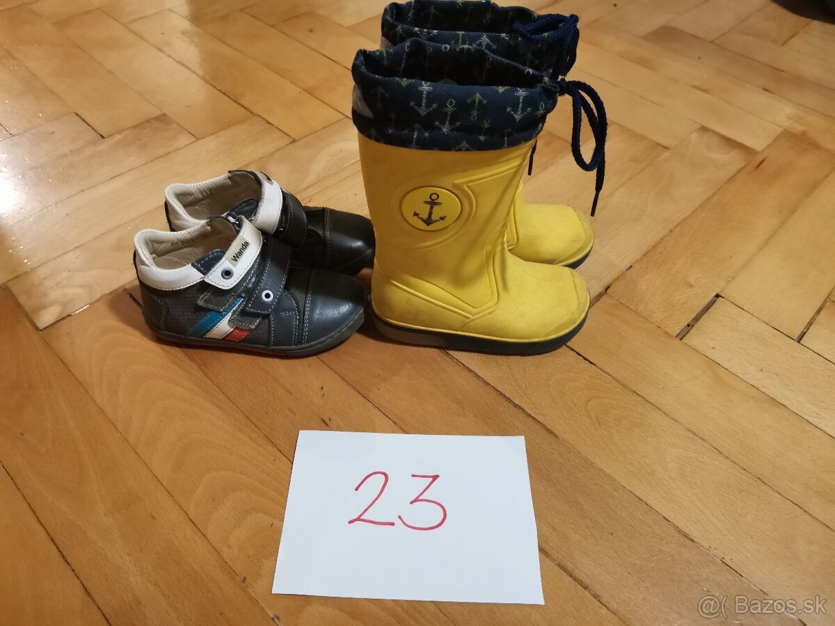 Obuv vel.č. 22-27