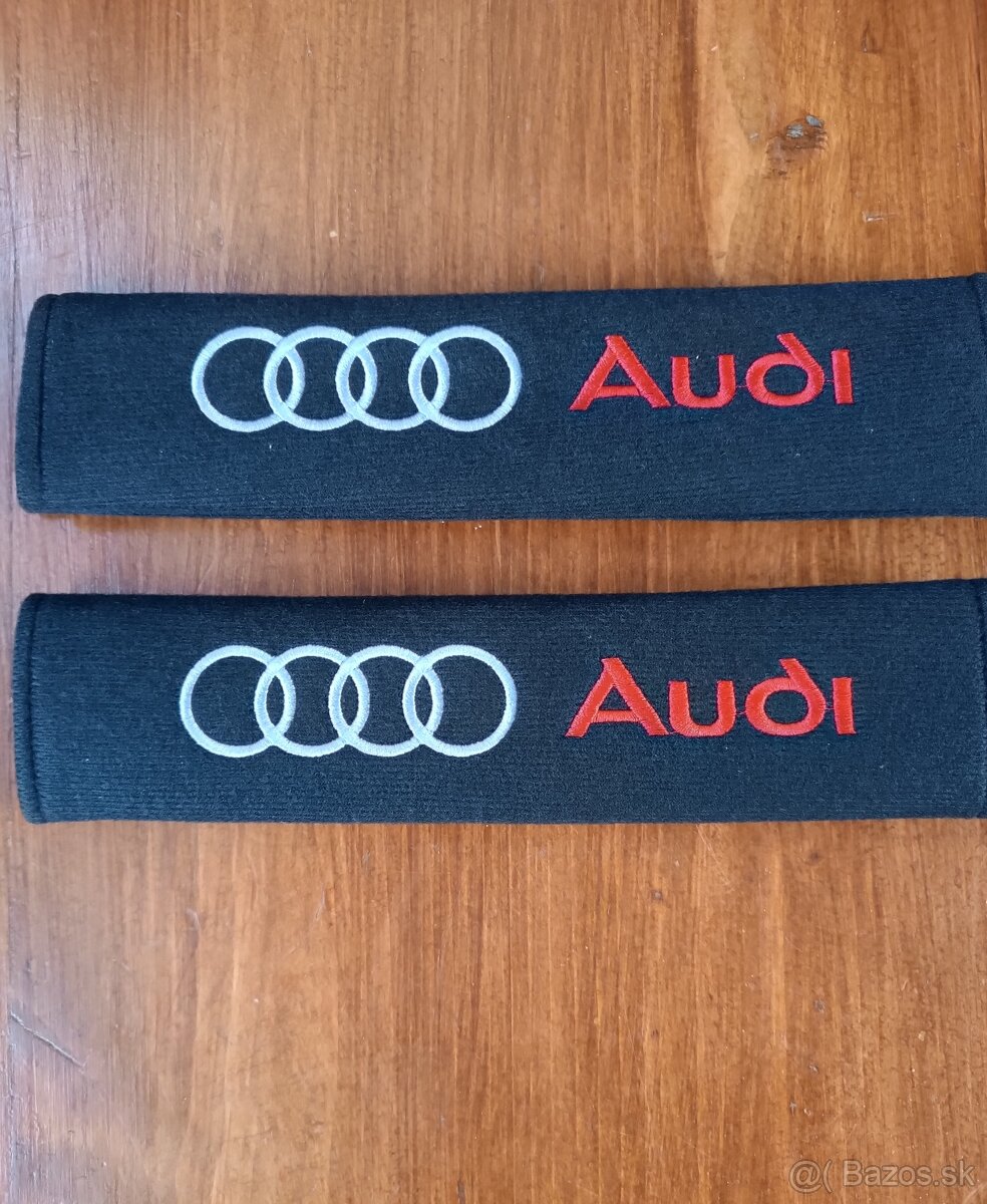 Predám návleky na bezpečnostný pas s logom Audi