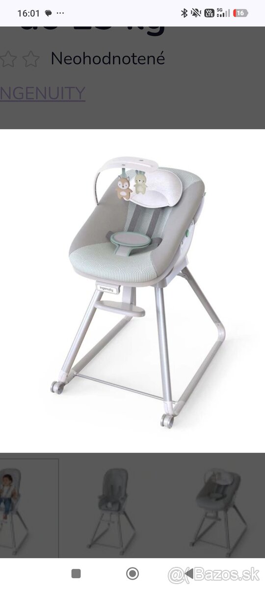 Jedálenská stolička INGENUITY