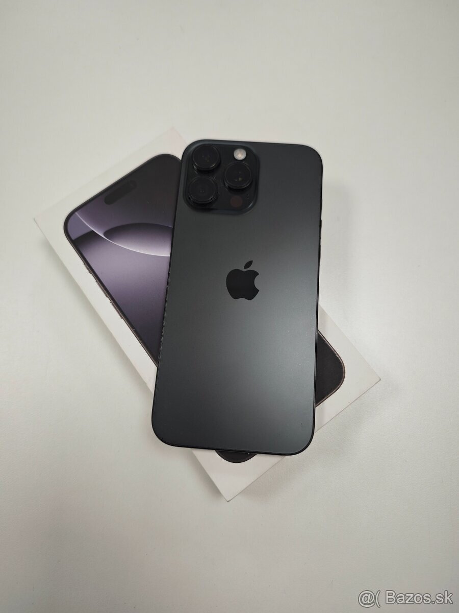 iPhone 16 Pro Max 256GB Black
