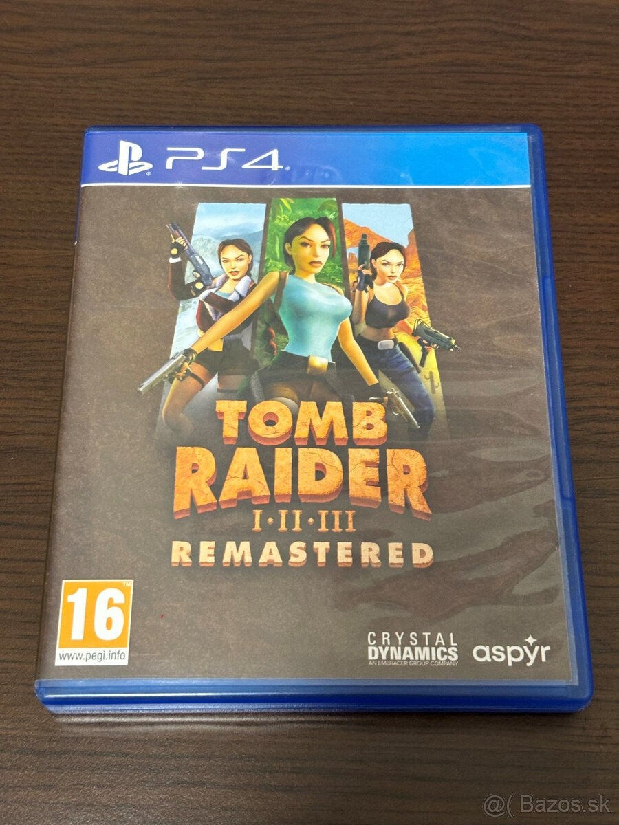 PS4 Tomb Raider I-III Remastered