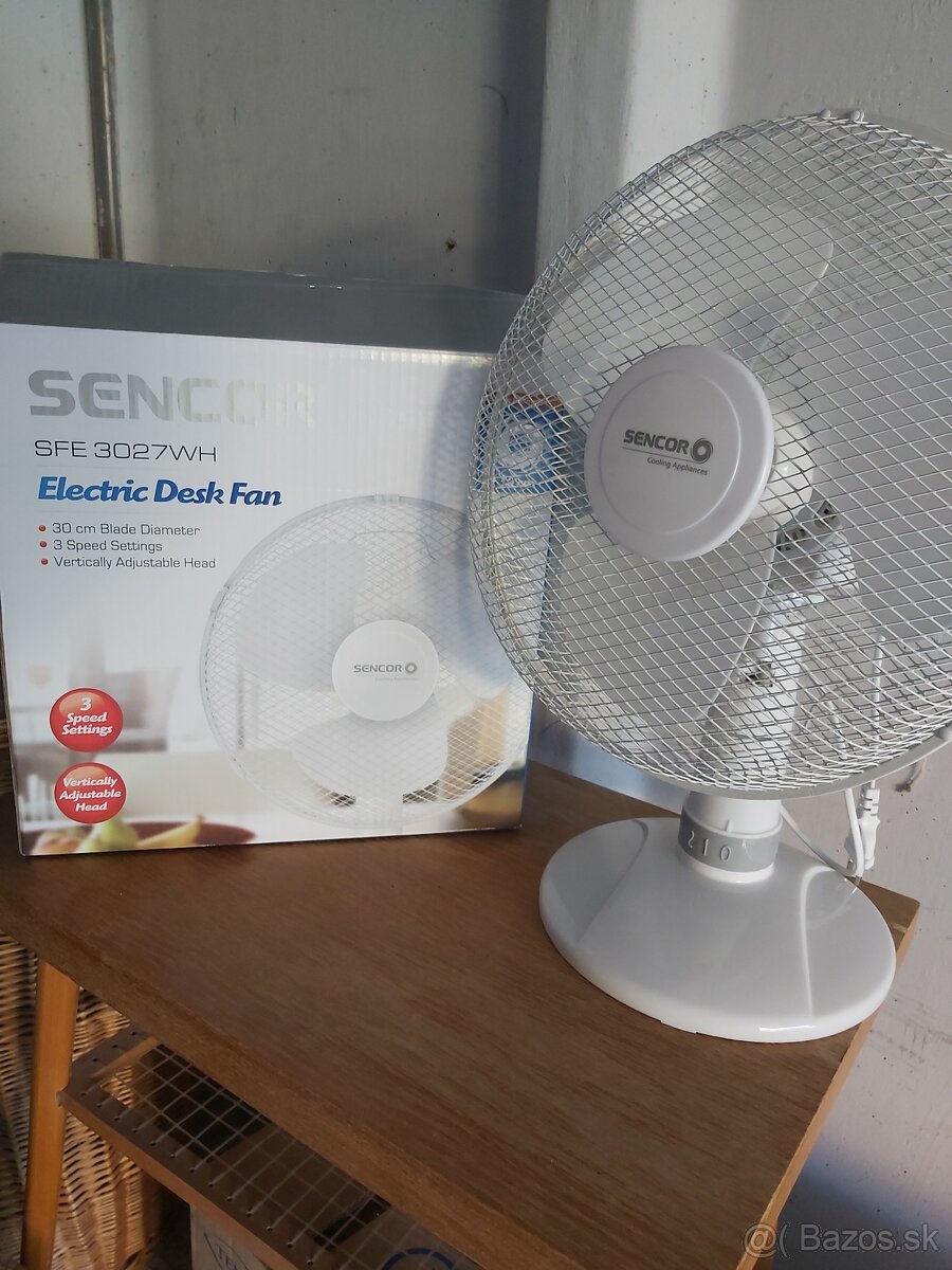 Nový ventilátor Sencor