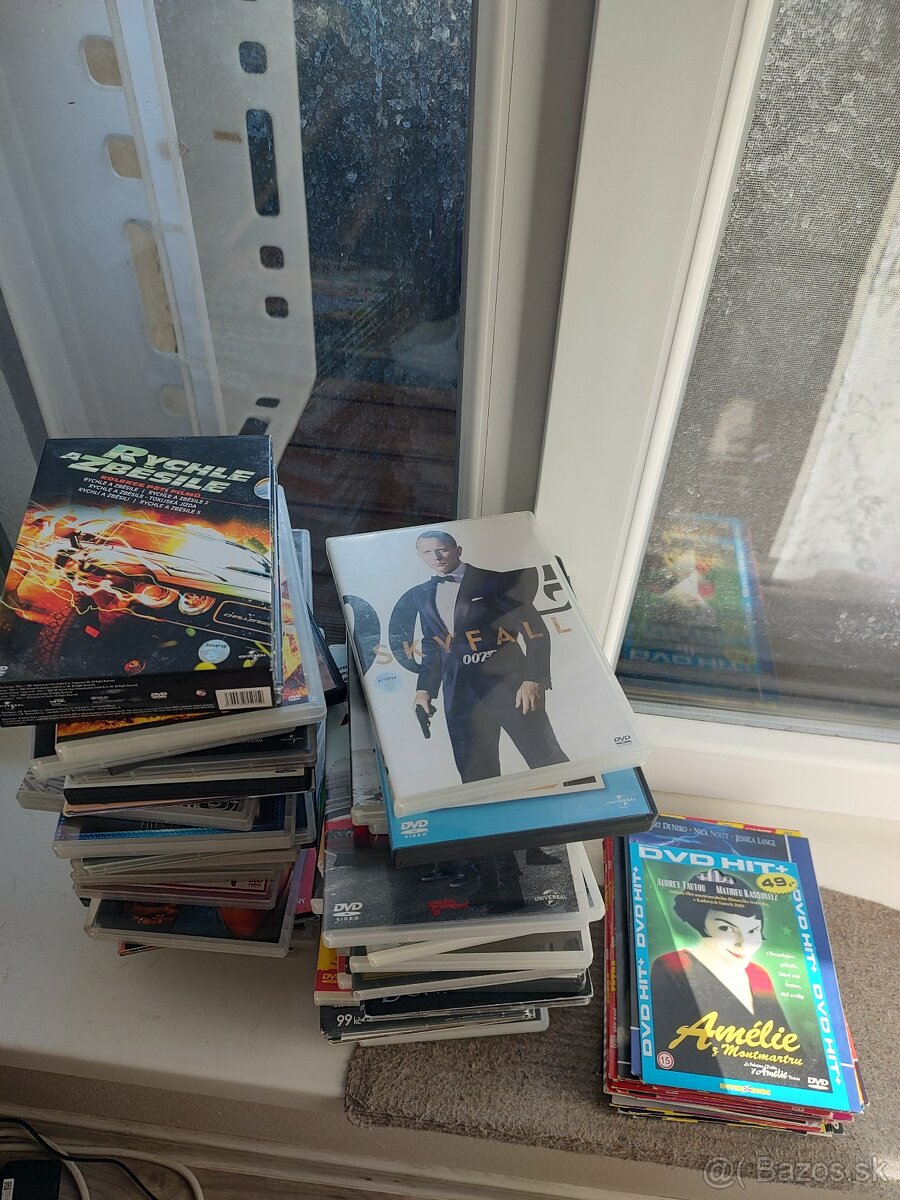 Predam 81 filmov na DVD - komplet celu zbierku