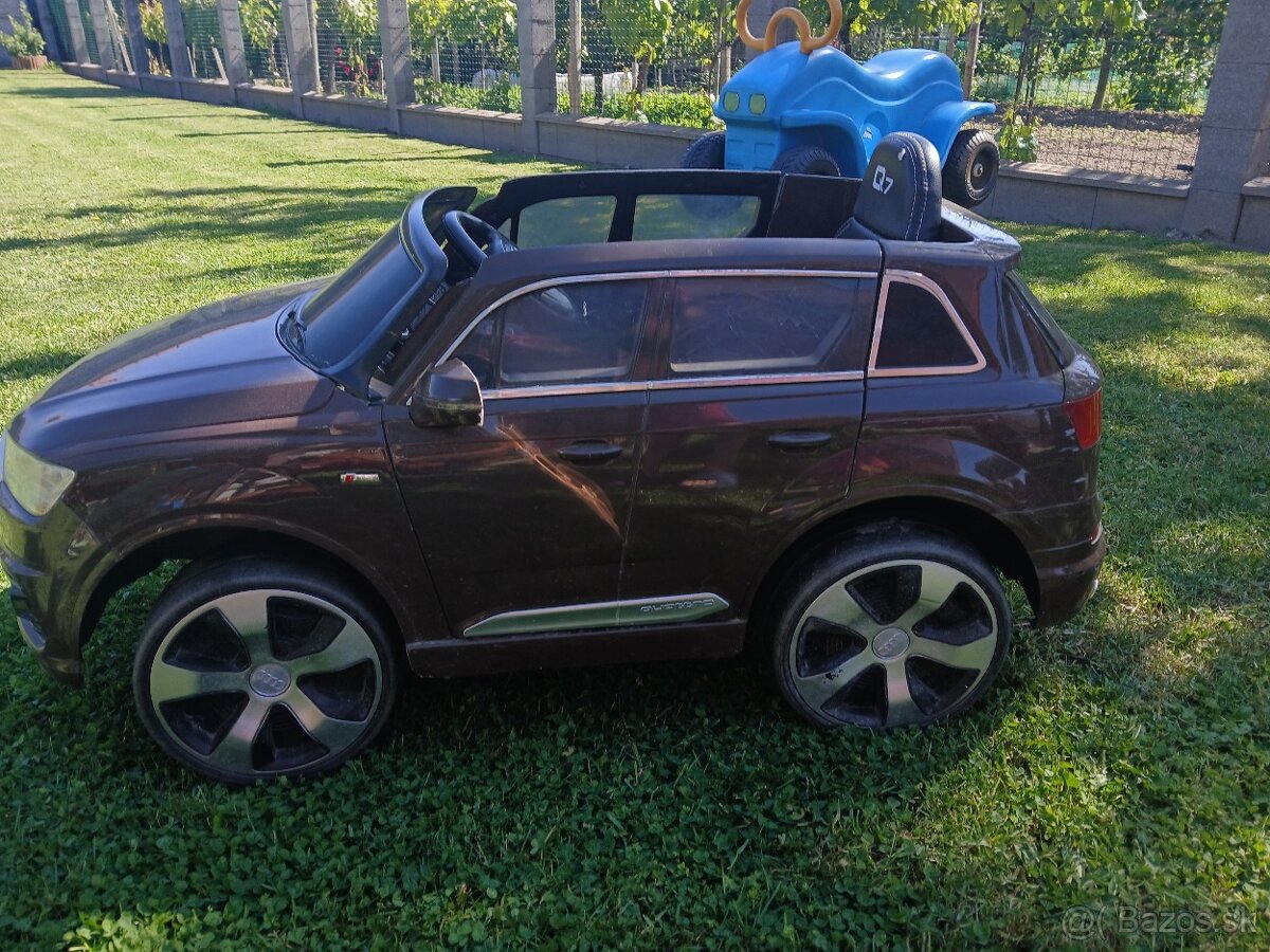 Audi q7 elektrické autíčko na diaľkové ovládanie