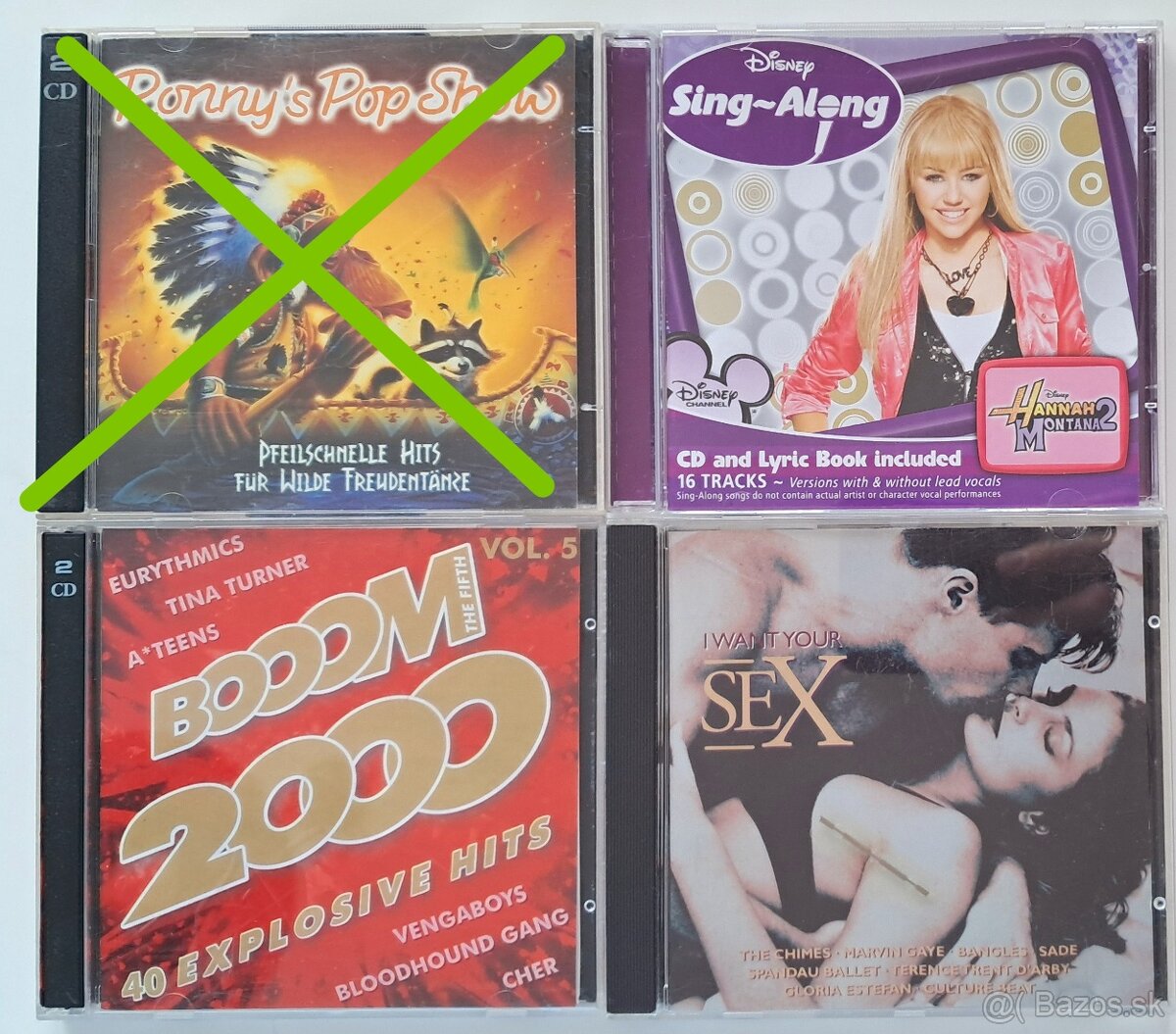 ROZNE CD VÝBERY - kus 1,00€ č.2