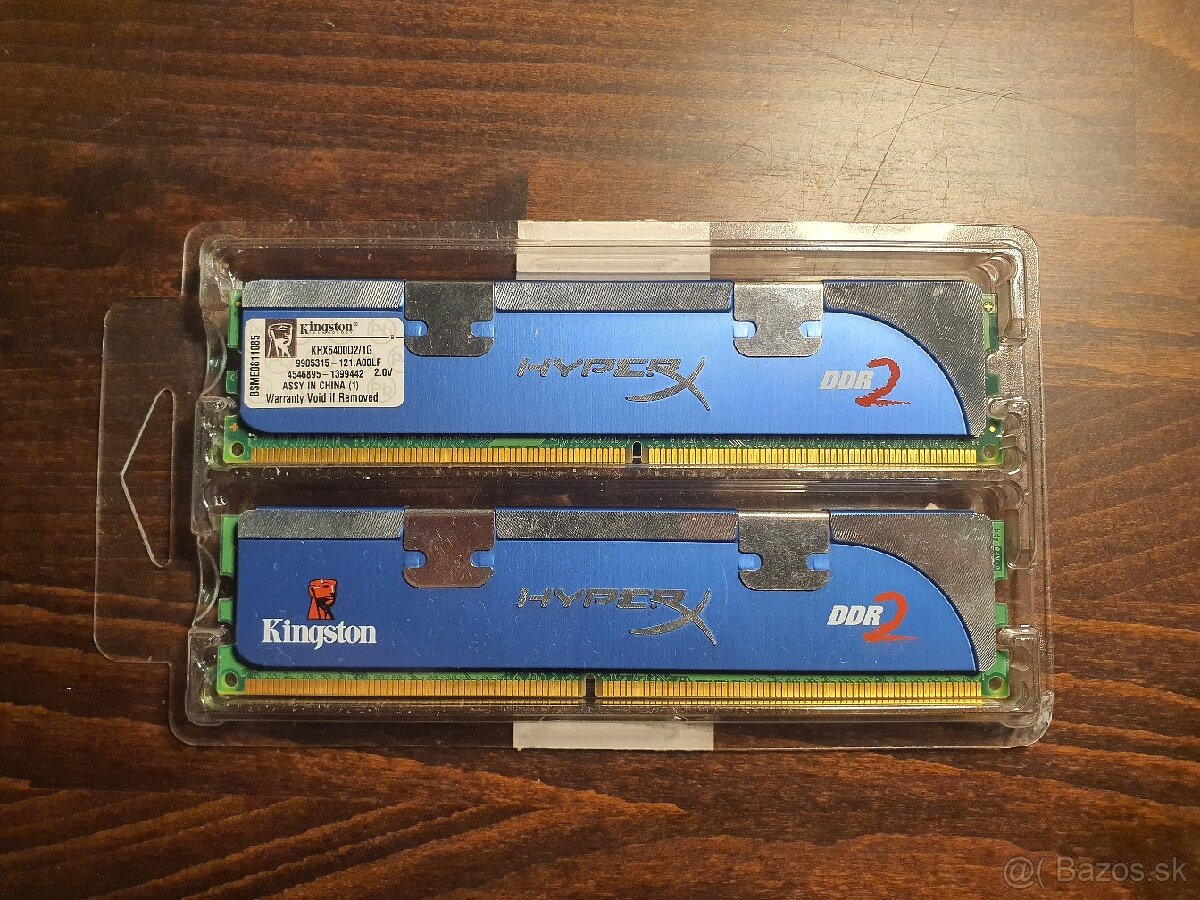 Kingston HyperX 2x1GB DDR2
