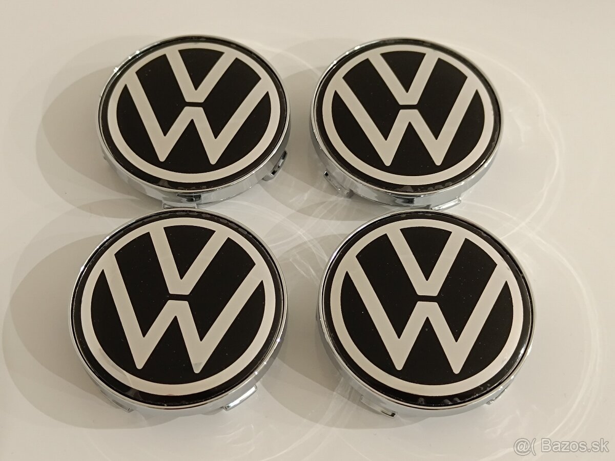 Stredove kryty VW 60mm nové logo