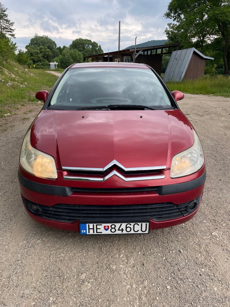 Citroën 1.4i, 65kw, benzín, červená metalíza