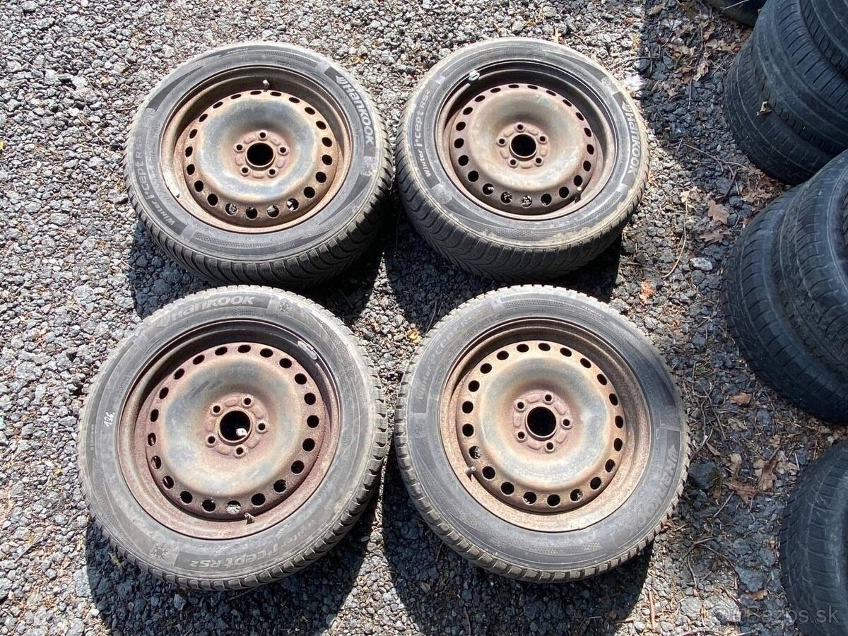 136. sada zimní kola 205/55 r16 5x108 Ford