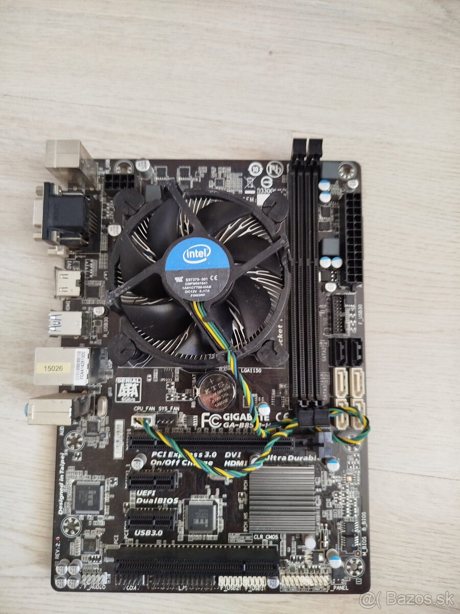 Gigabyte B85 | 2-jadro 3.2GHz | socket 1150