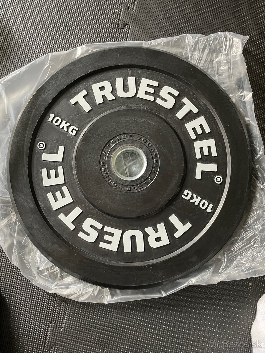 Úplne nové bumper kotúče – 90 kg