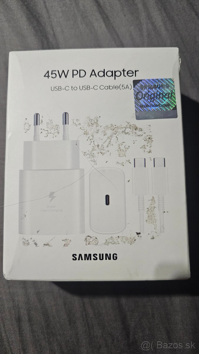 Predám 45w nabíjačku samsung