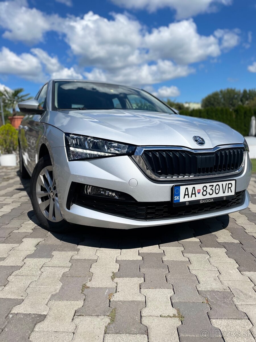 Škoda Scala 2023 1.0tsi dsg Ambition Led automat 1.majiteľ