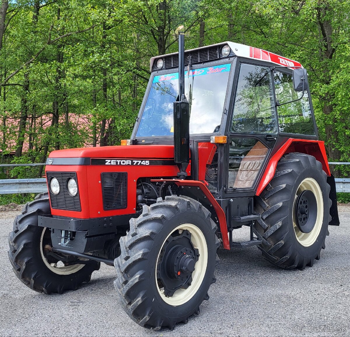 Predam traktor zetor 7745 s TP a ŠPZ