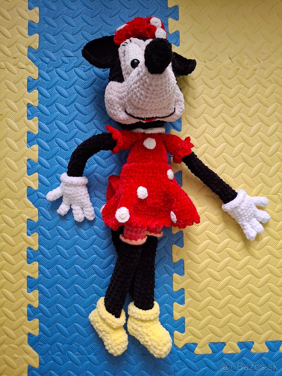 ✅ Pletena Minnie Mouse