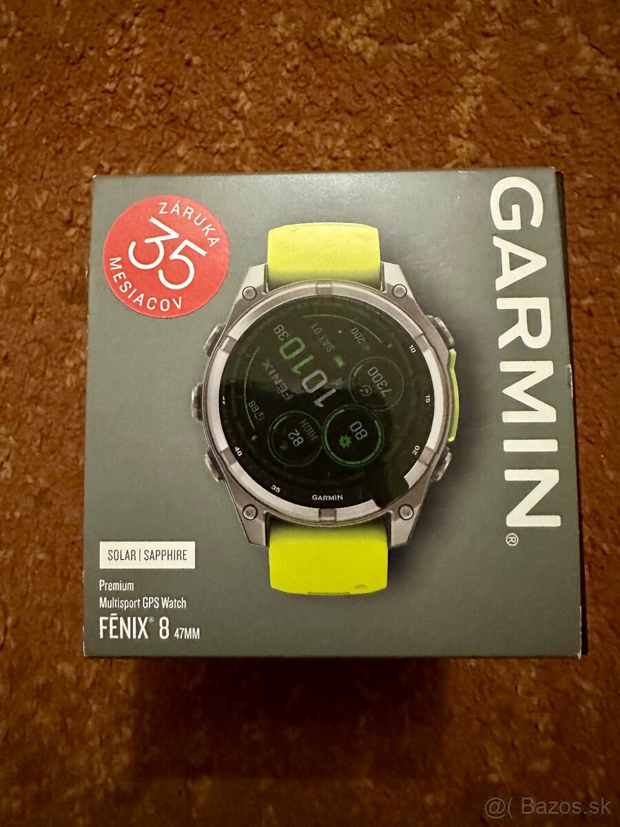 Garmin Fenix 8 Solar 47mm