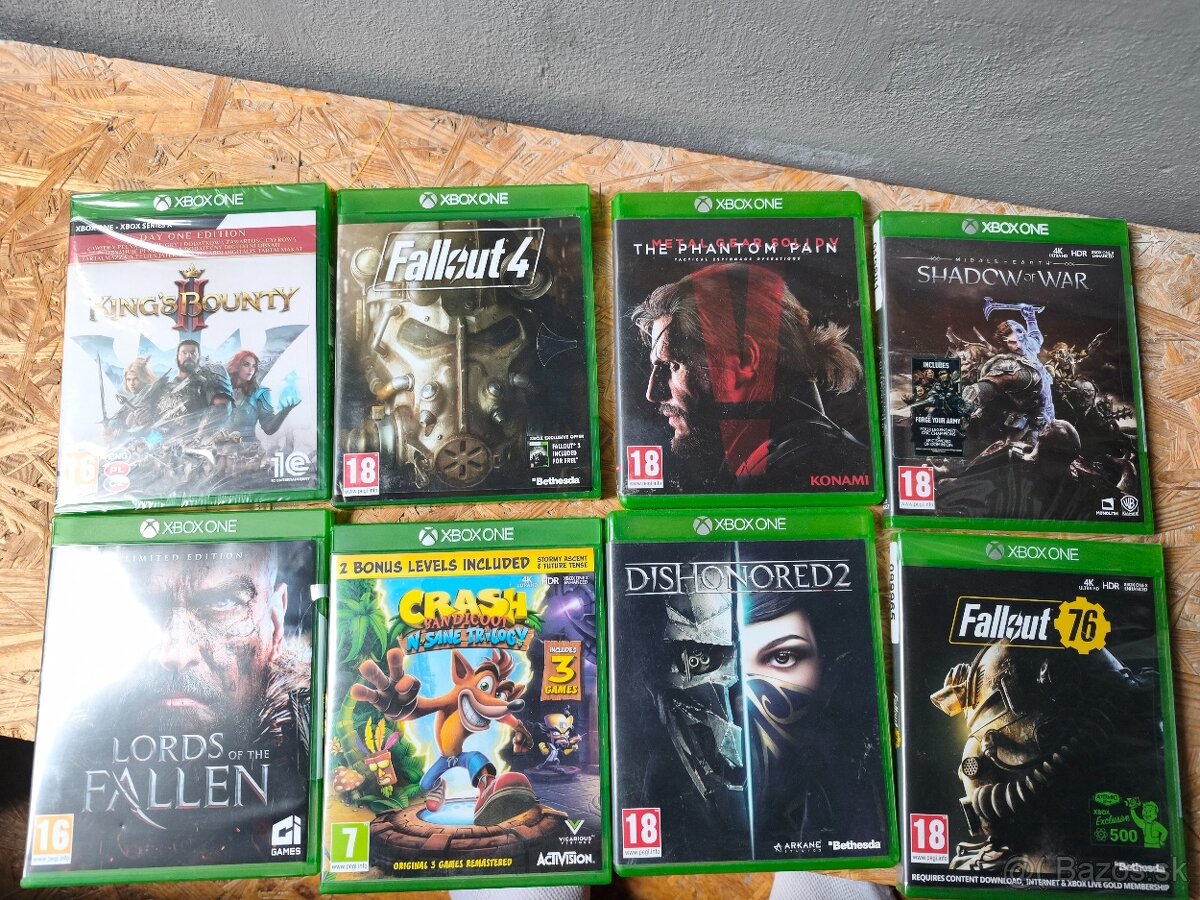 Xbox one (idu aj na series x) REZERVOVANE do 9.11