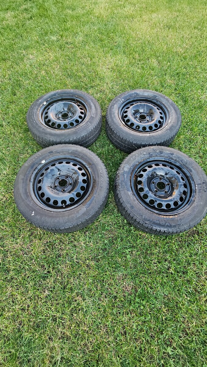 Plechové disky+pneu zimné