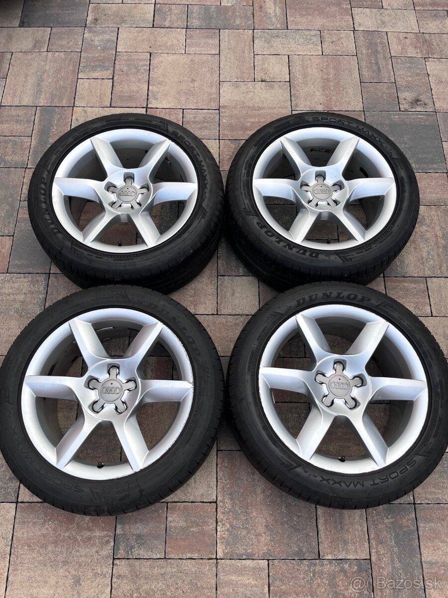 Orig. hliníkové disky Audi R17, 5x112