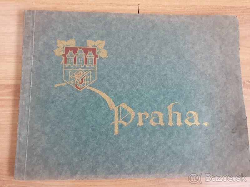 Ilustrovaná brožúra Praha 1920