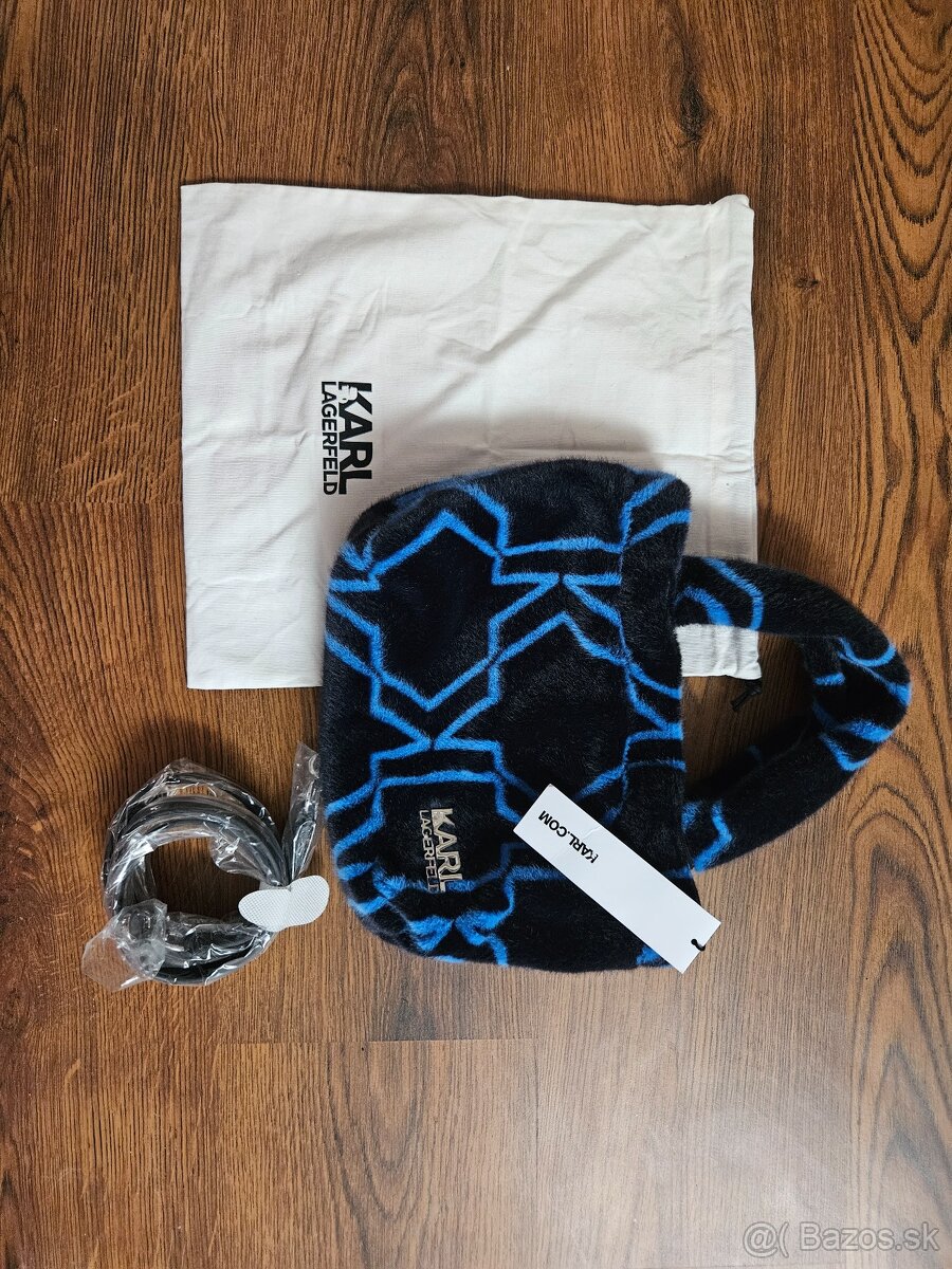 Chlpata kabelka Karl Lagerfeld