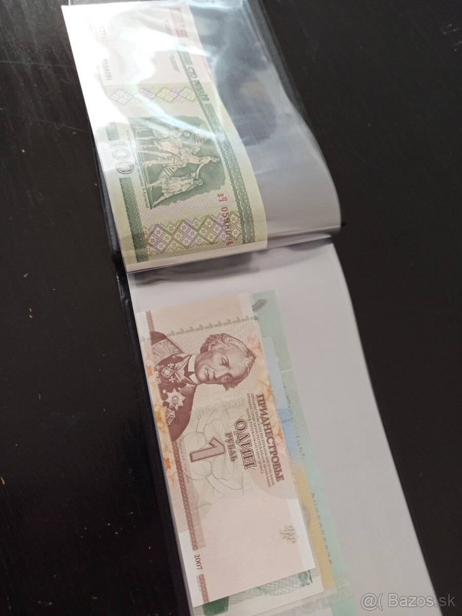 Album + 20bankoviek zo sveta