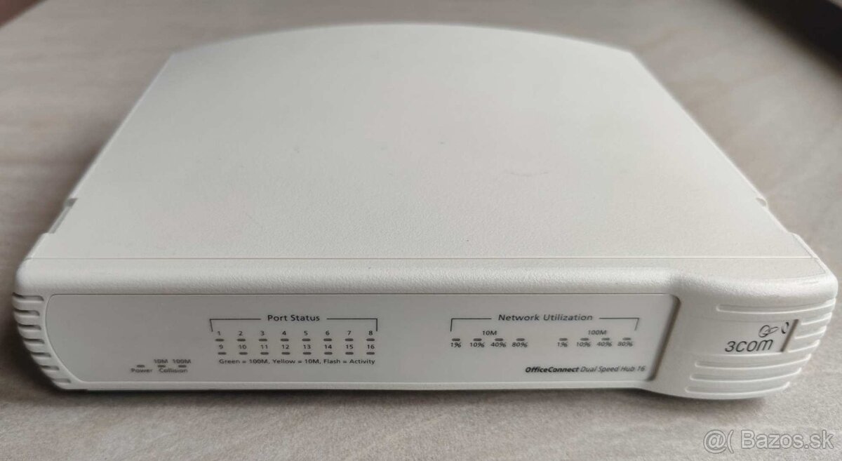 ✔️ 3com switch 8port, 16 port