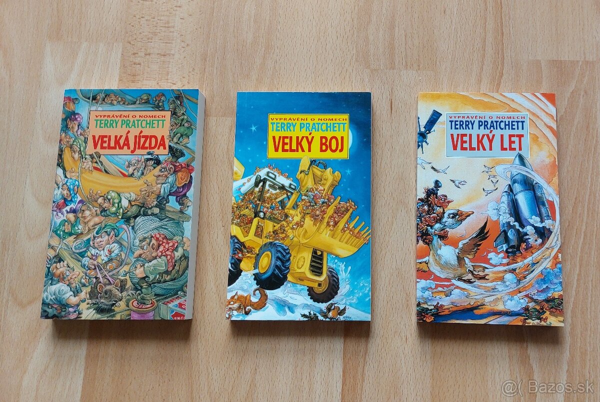 T. Pratchett - Vypraveni o nomech (vsetky 3 diely)