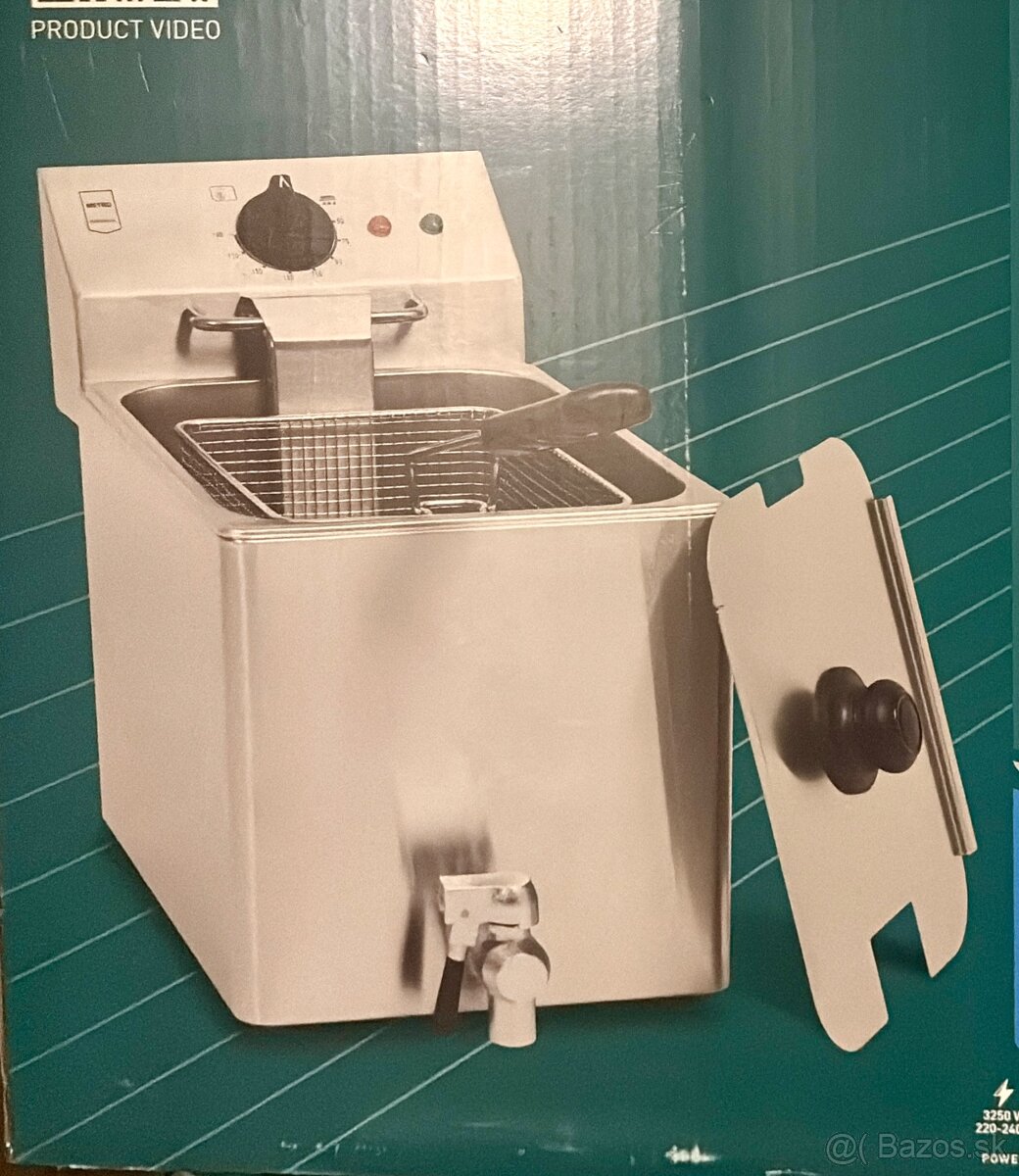 Nová fritéza s výpusťom