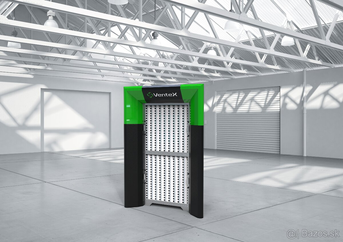 Lakovnícka odsávacia stena 1000x2000 SUPREME 1020