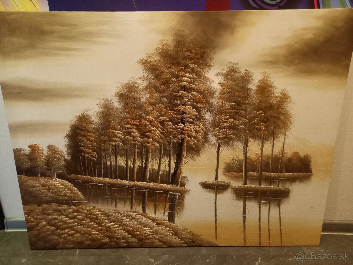 Obraz Stromy vo vode