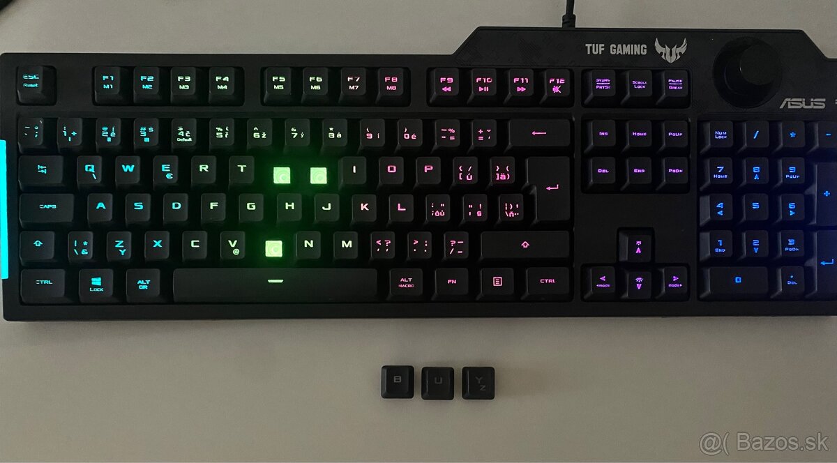 Asus TUF Gaming K1 Klávesnica Čierna