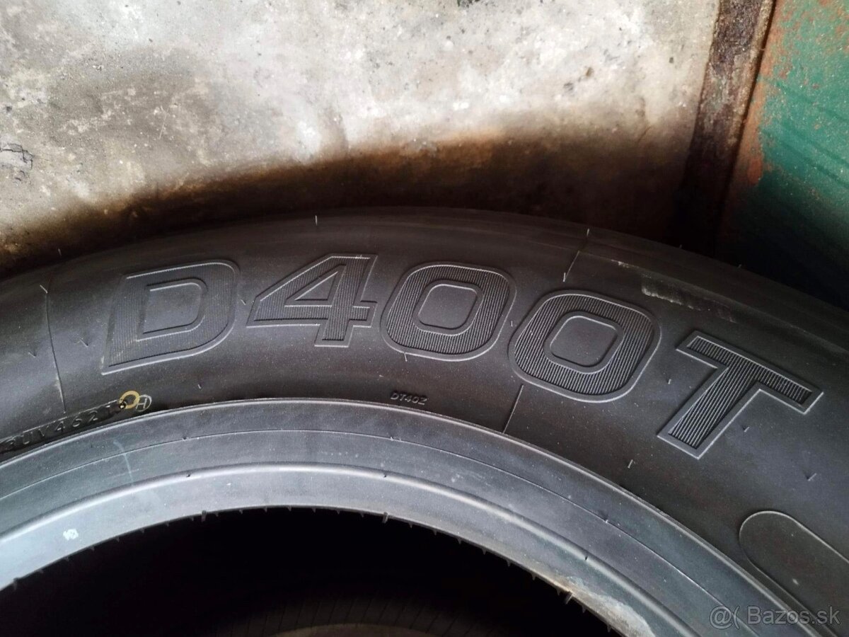 Predám 2ks návesove pneumatiky DAYTON 385/65R 22.5 dot 4621