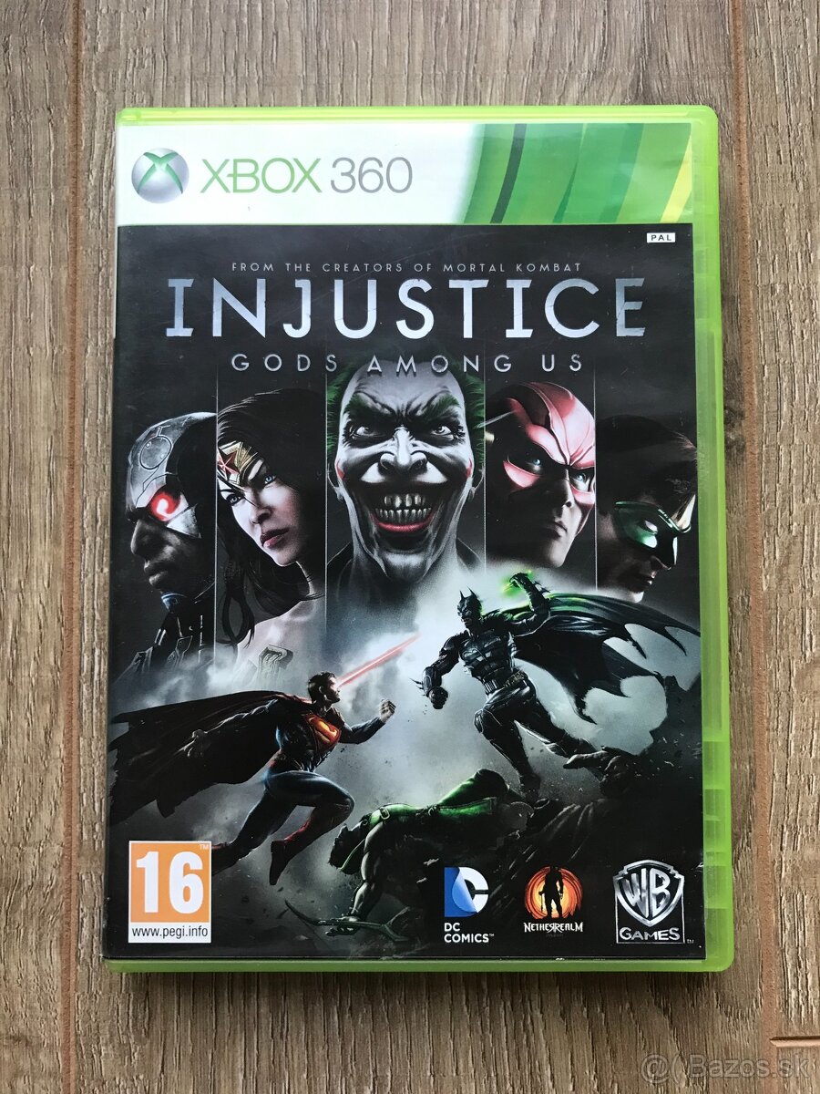 Injustice Gods Among Us na Xbox 360 a Xbox ONE / SX