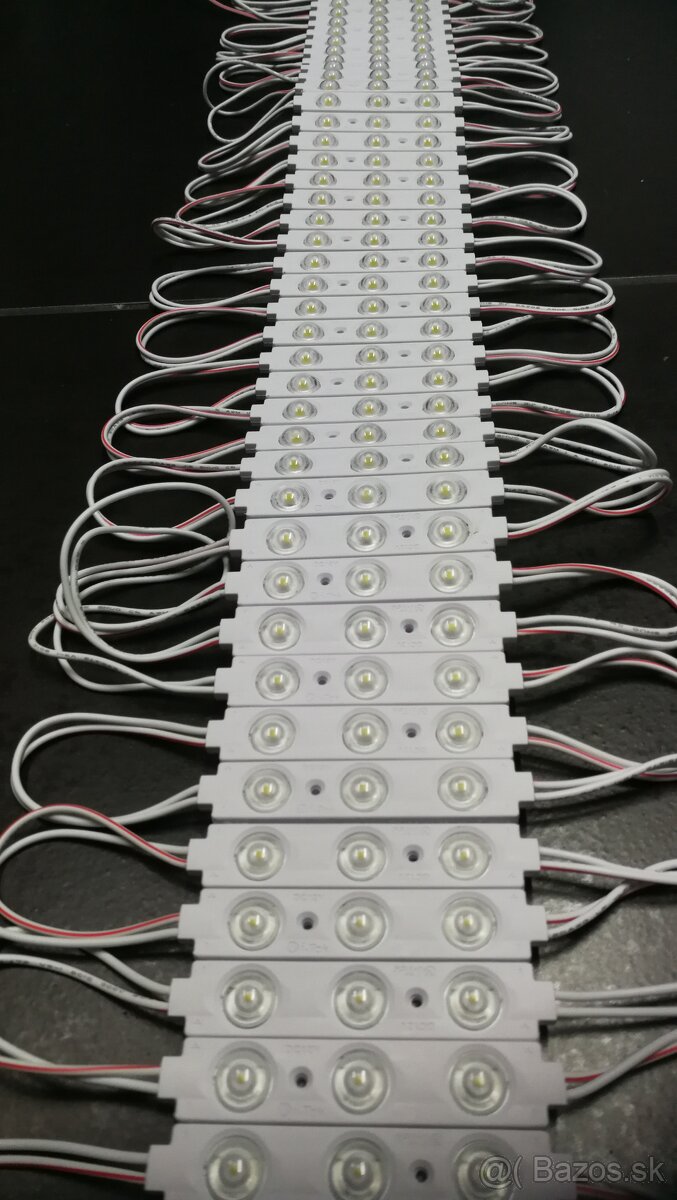 LED modul 12V studená biela 0.96W. NOVÉ, 37eur za 125ks