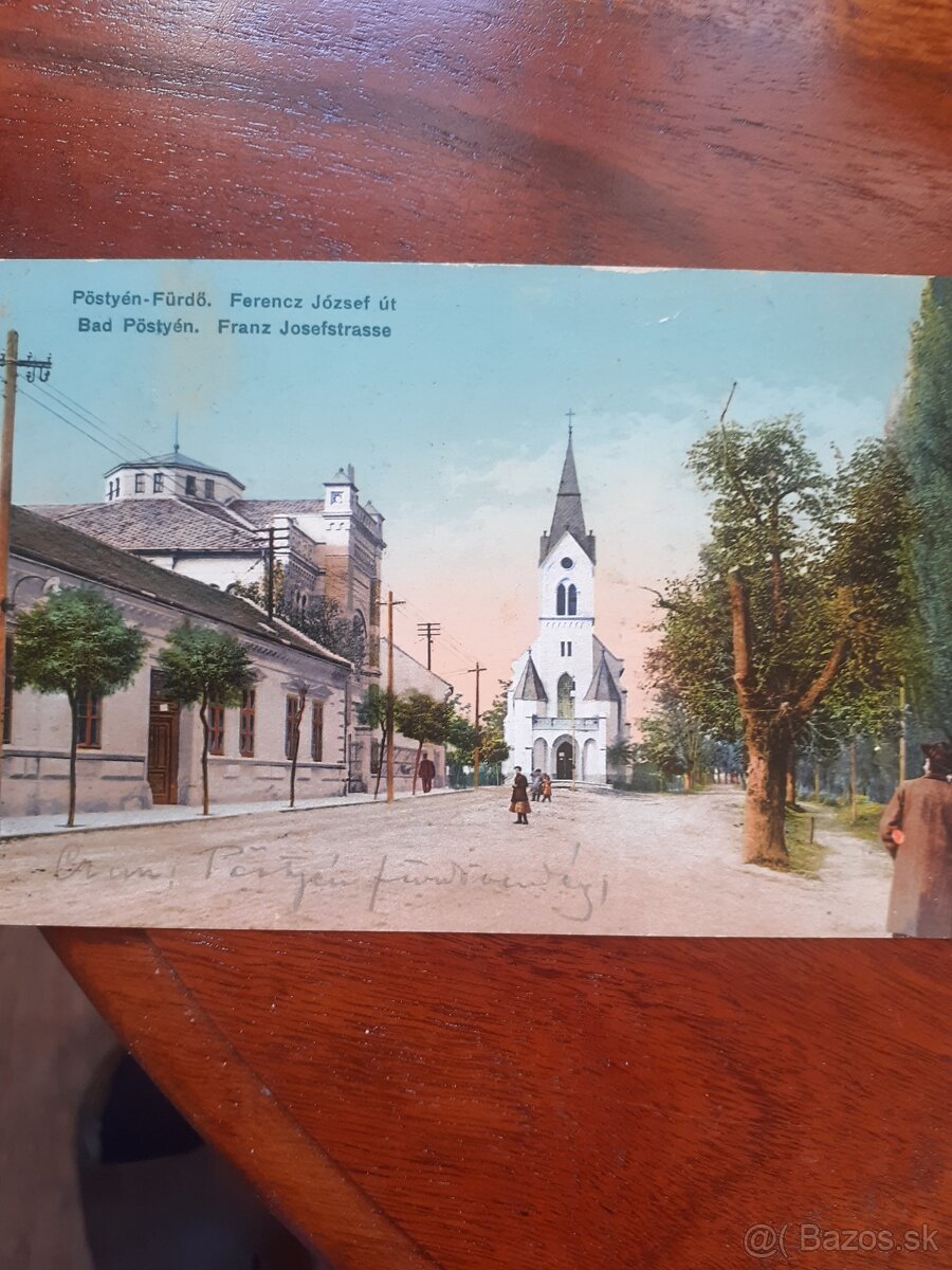 Pohladnica Piestany synagoga