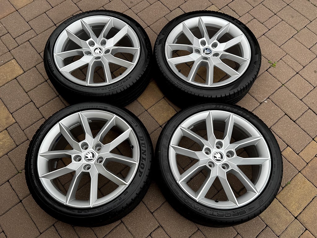 18" 5x112 ŠKODA OCTAVIA 3 RS – GEMINI - LETNÍ