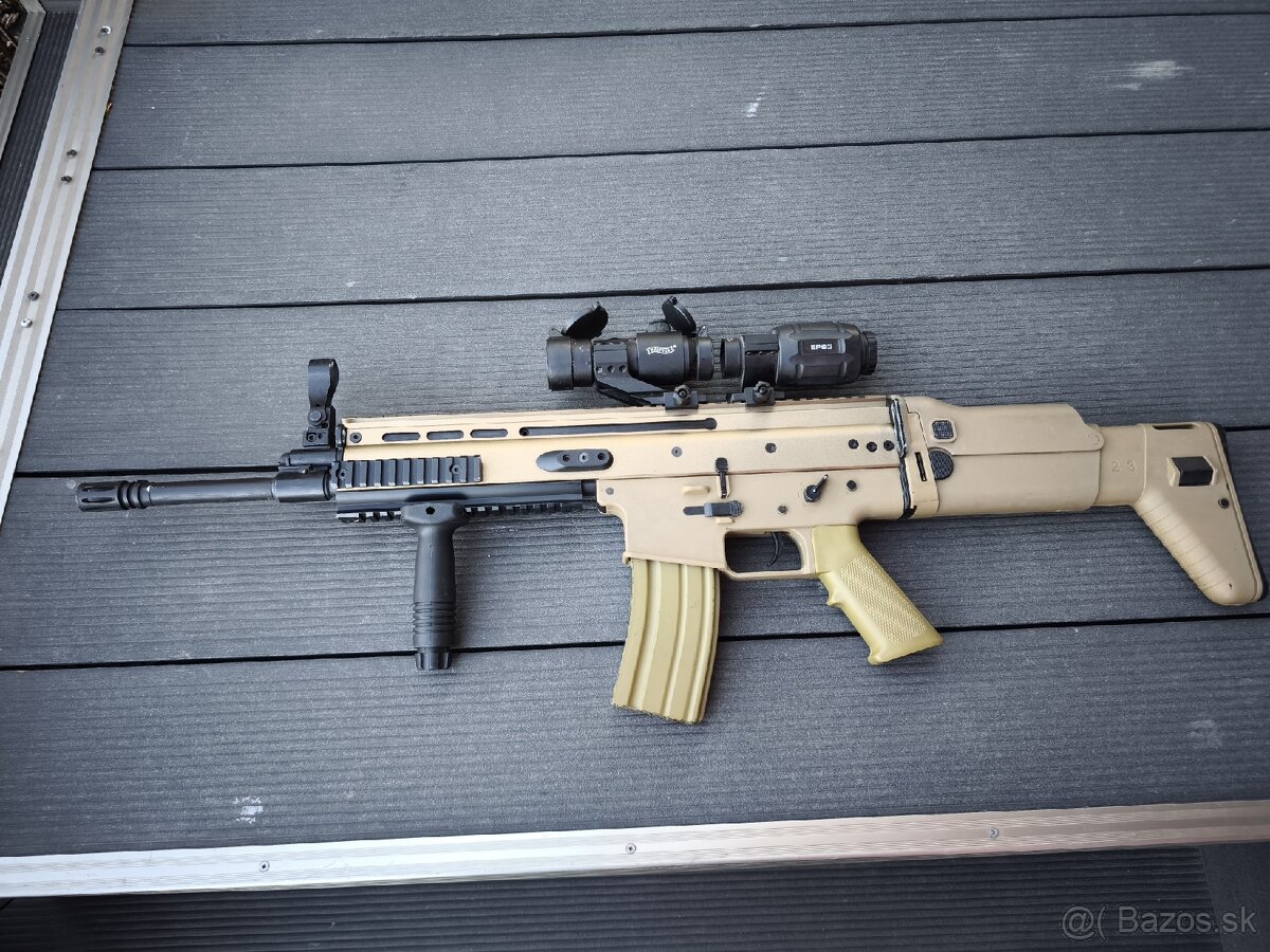 Airsoftová zbraň FN SCAR-L + Kolimátor EPS 3 (používané)